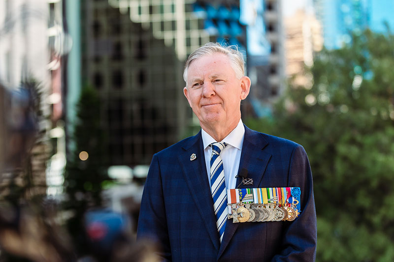 RSL Queensland President Major General Stephen Day DSC AM
