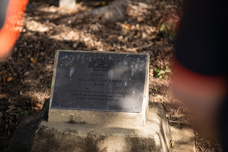 memoralia of private William Joseph Kerr