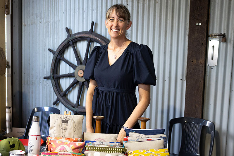 Navy veteran Sacha de Wit