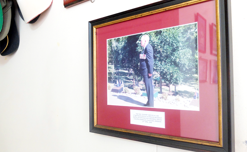 Ray served in the 3rd Battalion, Royal Australian Regiment (3 RAR) in Korea