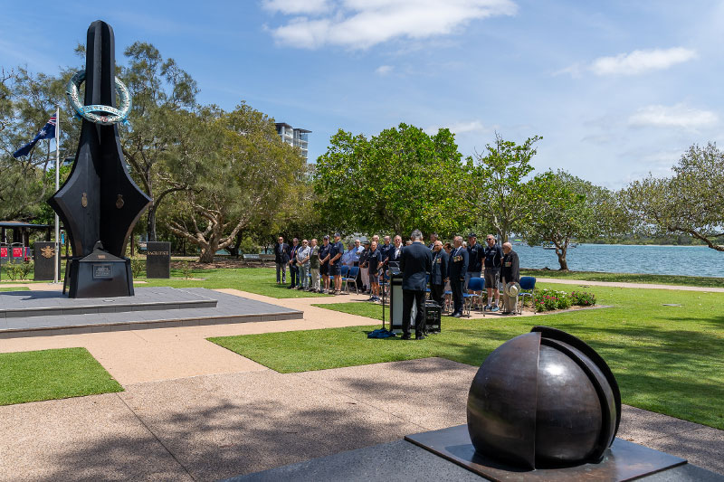 The updated cenotaph is designed to honour all generations of veterans